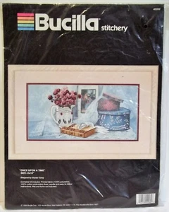 Bucilla "Once Upon a Time" needlework stitchery kit # 40282 by Turley 8" x 16" - Picture 1 of 12