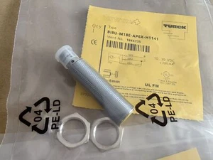 ONE NEW TURCK BI8U-M18E-AP6X-H1141 1644735 Inductive sensor - Picture 1 of 5
