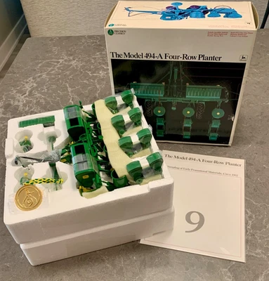 John Deere Precision Classics #9 The Model 494-A Four Row Planter 1/16 ERTL 1995 - Image 1 of 4