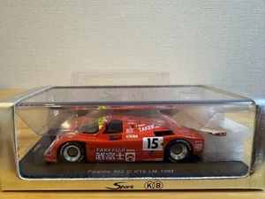 Spark Porsche 962C 15 LM 1987 Takefuji Minimax 1/43 Diecast Model - Picture 1 of 9