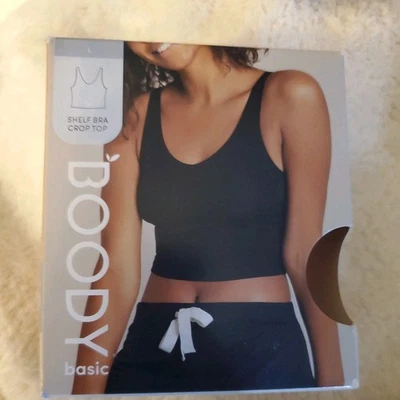 Nuevo Sujetador Recortado Body Talla L Blanco Atletismo Bambú Estante Sujetador Inalámbrico ¡Tan Suave! Foto 1 de 4