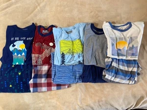 Jungen Gr. 10/12 Paket mit 5 Sets Winter/Herbst/Urlaub Schlafanzüge Eddie Bauer Flanell - Bild 1 von 11