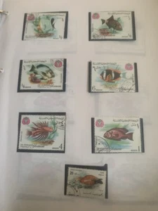 Album TIMBRE STAMP Poisson Fish Plus De 140 Pages Plus De 500 Timbre Mer Poisson - Picture 1 of 24