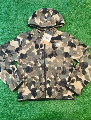 The North Face Teen Glacier Full Zip Fleece Hoodie Camo Kids' Size Medium - Image 1 of 4