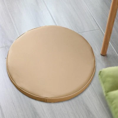 Floor Seat Cushion 36 cm PU Leather Elegant for Beauty Shop Living Room Home - Image 1 of 2