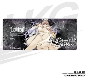 Lowkey Geeks "Crown the Goddess” GAMING MOUSE PAD - XXL - In Hand BRAND NEW - Bild 1 von 1