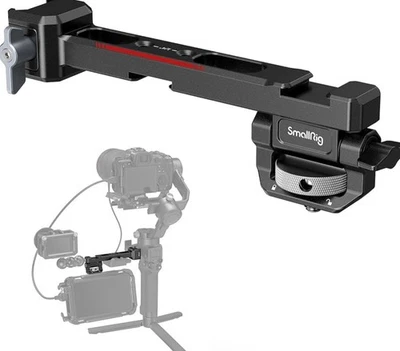 SMALLRIG RS 4 RS 3 RS 2 RSC 2 Monitor Mount, 165° Tilt Adjustment, QR NATO Clamp - Image 1 of 4