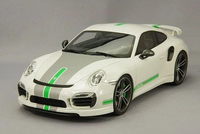Gt Spirit GTS801 Porsche 911 991 Turbo S Techart Bianco 1/18 Vettura Da Japan - Immagine 1 di 4