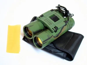 Perrini 10x25 Ruby Lens Camo Binoculars with Pouch – Sharp & Compact View - Picture 1 of 1