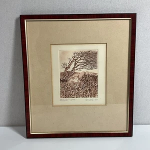 Early Ian McNeil Cooke ' November ' Limited Edition Print 08/100 circa 1981 - Picture 1 of 7