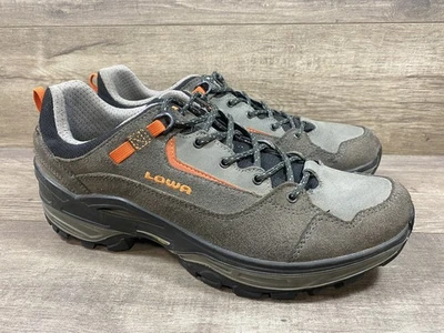 Lowa Tempest Lo Low Gray Leather Hiking Approach Shoes Gray Mens Size 10 See DES - Image 1 of 4