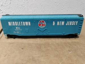 Middletown & New Jersey Box Car MNJ 120747 HO Scale Trains - Bild 1 von 6