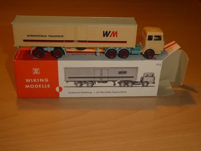 Wiking LKW - MB 2223 - WM Transporte im Karton - Bild 1 von 4
