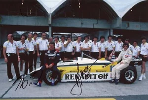 Alain Prost & Rene Arnoux Autograph - Picture 1 of 1