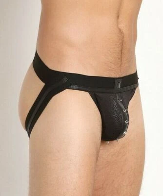 Gregg Homme Jockstrap Fetiche Diablo Cuero-Look Jock 142934 125 Foto 1 de 4