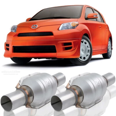 Tubo de escape convertidor catalítico ID/OD de 2* 2" alto flujo para Scion xD 2008-2012 Foto 1 de 4