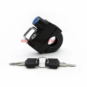 Motorcycle Handlebars Helmet Lock For VTX 1300C 2003-2009 VTX 1300R 2003-2009 - Imagen 1 de 7