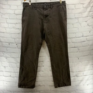Old Navy Brown Pants Mens Sz 36x30 Ultimate Slim  - Picture 1 of 5