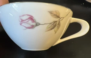Style House Fine China Dawn Rose Cup Vintage Mid-Century Japan Montgomery Ward - Picture 1 of 2
