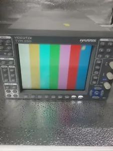Videotek Harris TVM-850 Waveform Vector Monitor | Tested Working - Picture 1 of 5