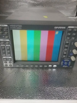 Videotek Harris TVM-850 Waveform Vector Monitor | Tested Working - Image 1 of 4