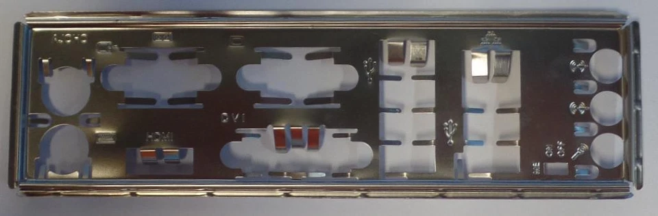 ASUS P7Q57-M DO  Blende -Slotblech IO Shield   #35411 - Bild 1 von 1