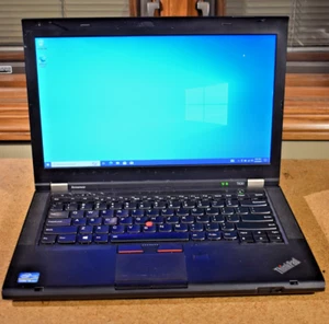 Lenovo ThinkPad T430 Core i5-3320 2.6GHz 8GB RAM 256GB SSD Windows 10 Pro Webcam - Picture 1 of 16
