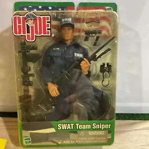2002 Hasbro GIJoe SWAT Team Sniper 12" Action Figure Vintage Brand New NIB - Picture 1 of 11