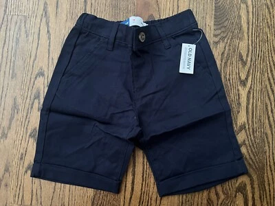 New Old Navy  Girls Size M 8 Navy School Uniform Shorts - Image 1 of 2