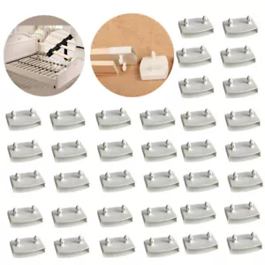 10/20/50pcs Replacement Fix Bed Slats Cap Holder Plastic Side End Cap Centre Cap - Picture 1 of 7