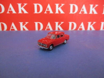 1/87 Modellino Auto Alfa Romeo Giulia 1600 Rossa 1966 by Brekina - Immagine 1 di 4