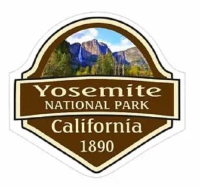 Yosemite Nationalpark Sticker Aufkleber - Bild 1 von 3