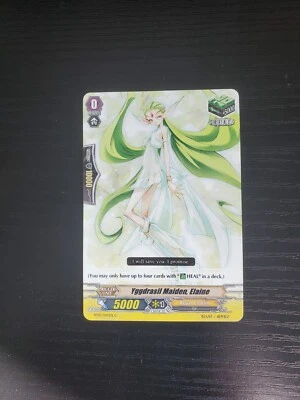 Cardfight Vanguard - Yggdrasil Maiden, Elaine - BT01/047EN - NM - Image 1 of 2
