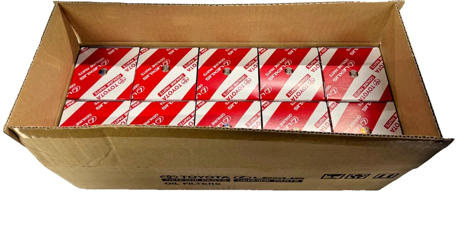PAQUETE DE 10 PIEZAS DE FILTRO DE ACEITE ORIGINAL TOYOTA TUNDRA SEQUOIA V35A 3,5 L V6 90915-YZZN3 Foto 1 de 1