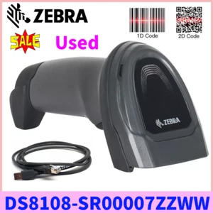 Zebra DS8108-SR00007ZZWW Standard Range Barcode Scanner USB 1D 2D Area Imager - Picture 1 of 10