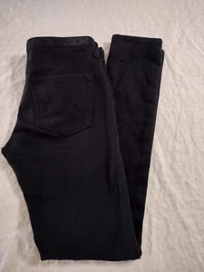 AG Adriano Goldschmied Women's The Legging Super Skinny Fit Black - Size 7R - Picture 1 of 14