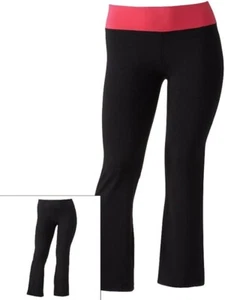 One Step Up Reversible Yoga Pants Women Plus Size 3X Black/Pink - Picture 1 of 1