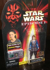 Star Wars Episodio 1 Phantom Menace PADME NABERRIE Pod Race View Schermo CommTech - Foto 1 di 10