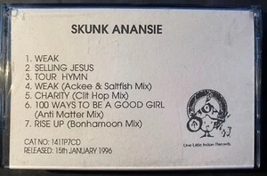 Skunk Anansie Weak rare promo cassette 1996 One Little Indian Skin rock tape - Picture 1 of 3