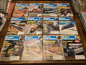 Lot Of 12 Model Railroader Magazines - 2002 Complete Set -- Set 20 - Picture 1 of 18