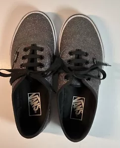 Vans Adult Old School Skate Shoes Rainbow Glitter Black Men's 5 Women's 6.5 - Picture 1 of 8
