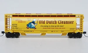Old Dutch. N Scale. 3 Bay Cylindrical Covered Hopper. Bowser. Rd# 173165. New. - Picture 1 of 4