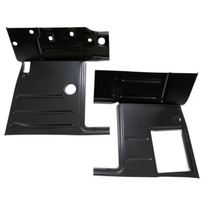 For Chevrolet GMC Truck 1947-1954 1948 Left & Right Side Black Floor Pans - Image 1 of 4