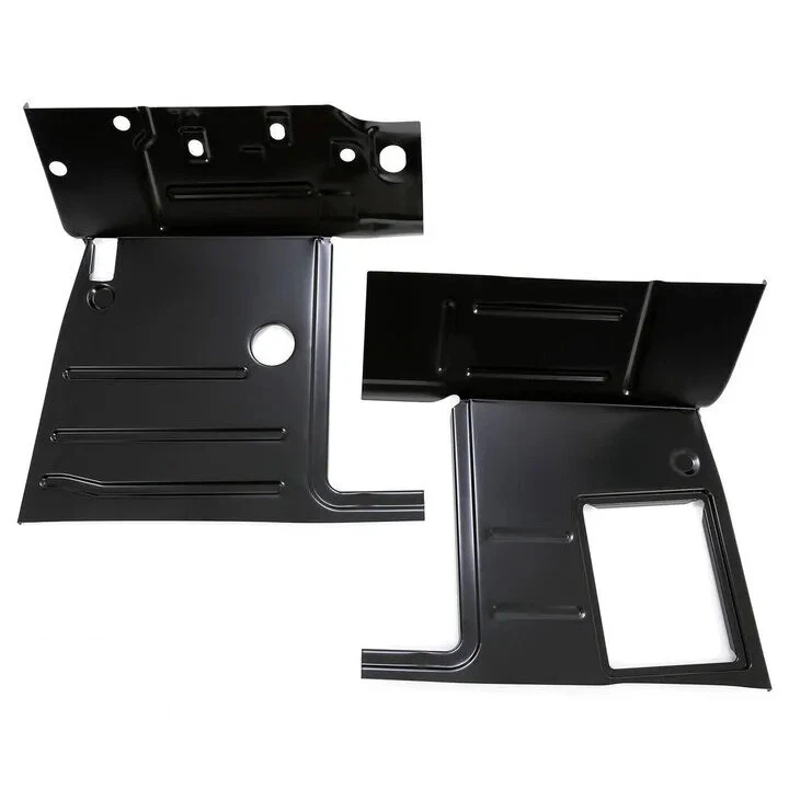 Черные напольные поддоны для левой и правой стороны для грузовика Chevrolet GMC 1947-1954 1948 годов выпуска - Изображение 1 из 4