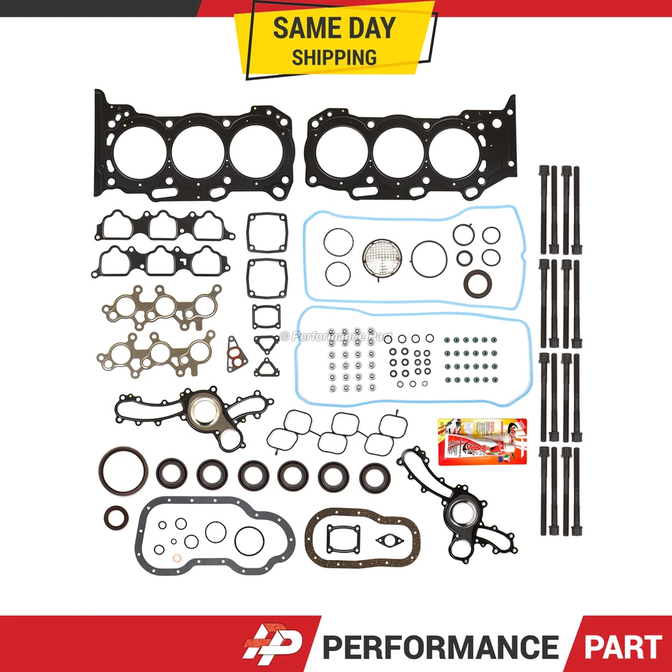 Juego completo de pernos de junta para 10-13 Toyota 4Runner FJ Cruiser Tundra 1GRFE 4,0 L Foto 1 de 4