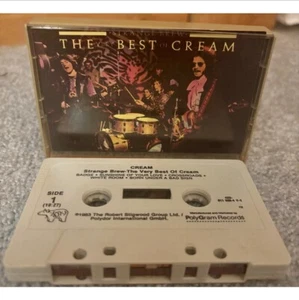 CREAM - Strange Brew: The Very Best Of Cream 1983 Cassette Tape - Picture 1 of 5