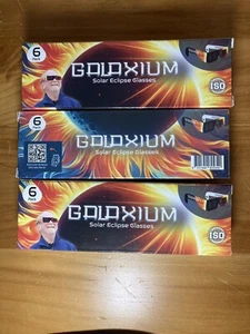 NUOVI occhiali Galaxium Solar Eclipse certificati ISO tre confezioni da 6 confezioni - 3 6 confezioni - Foto 1 di 6