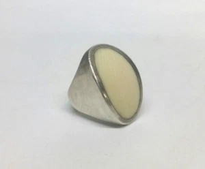 Joachim S'Paliu Spain Sterling Silver 925 Modernist MCM Ring Size 6 1/4 - Picture 1 of 6