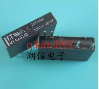 5 PCS NEW Fujitsu relay MYAA024D-24VDC - Image 1 of 2