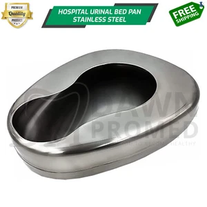 German Grade Urinals Bedpans Heavy Duty Home & Hospital Bed Pan for Medical - Picture 1 of 7